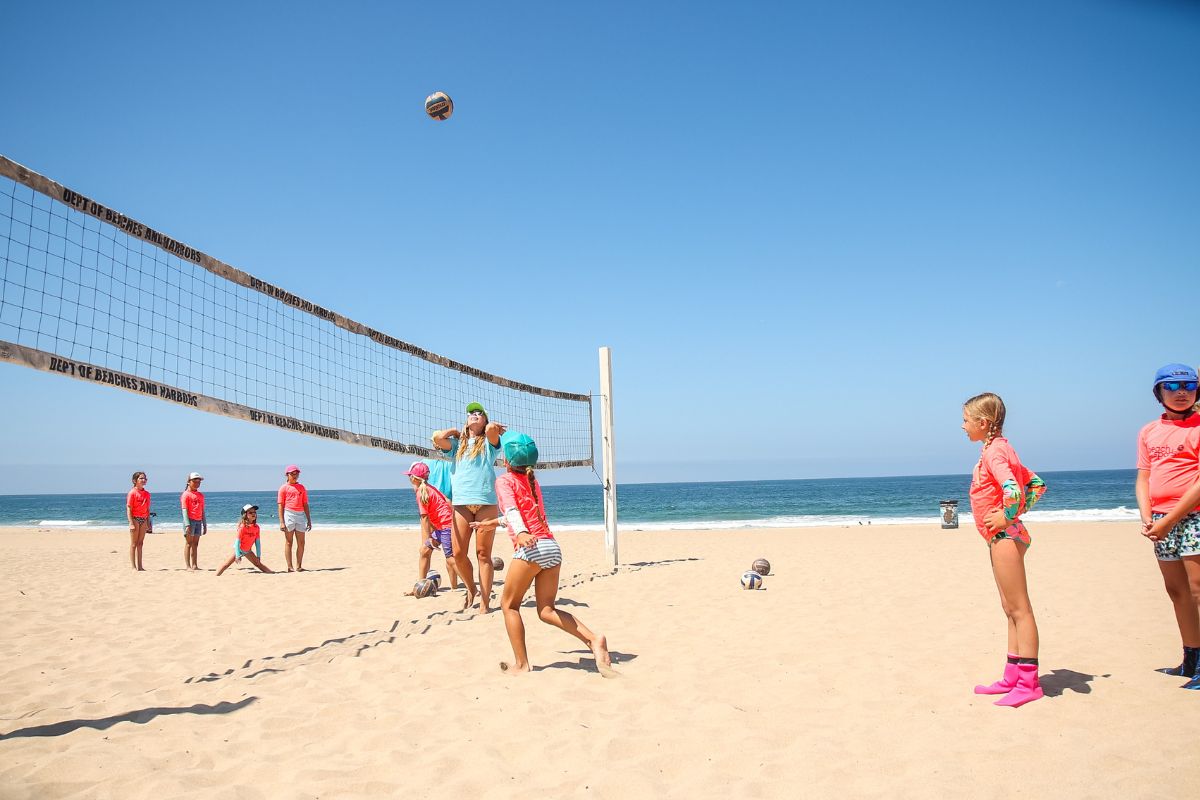 Volleyball toss